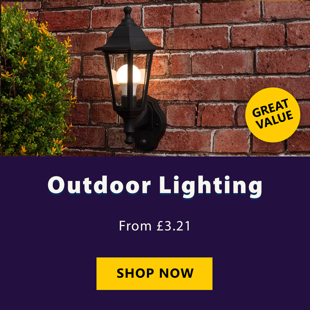 Outdoor Lights from £3.21